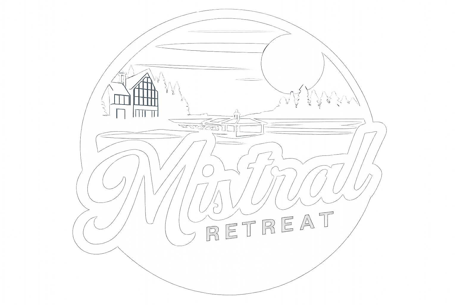 Mistral Retreat logo